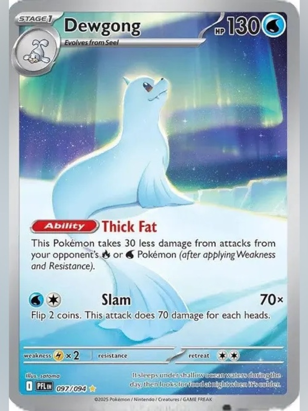 Dewgong 097/094 Holo